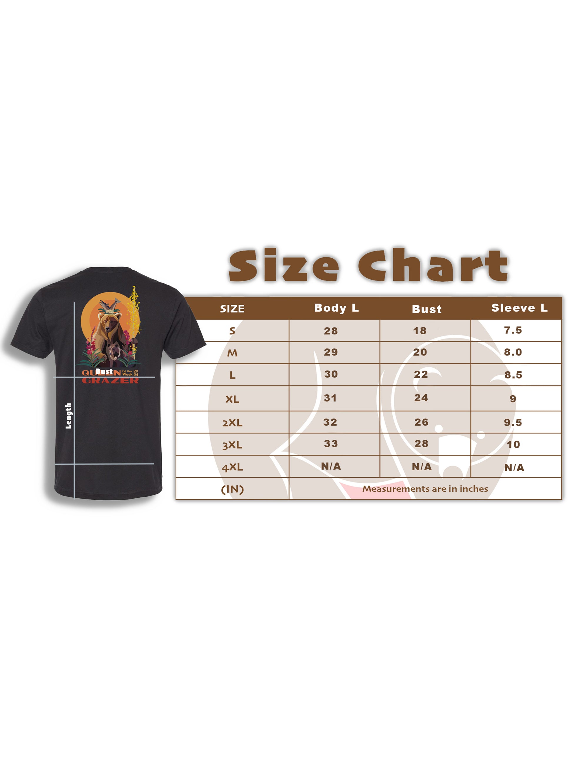 2024 Fat Bear Champ T-shirt, view 2