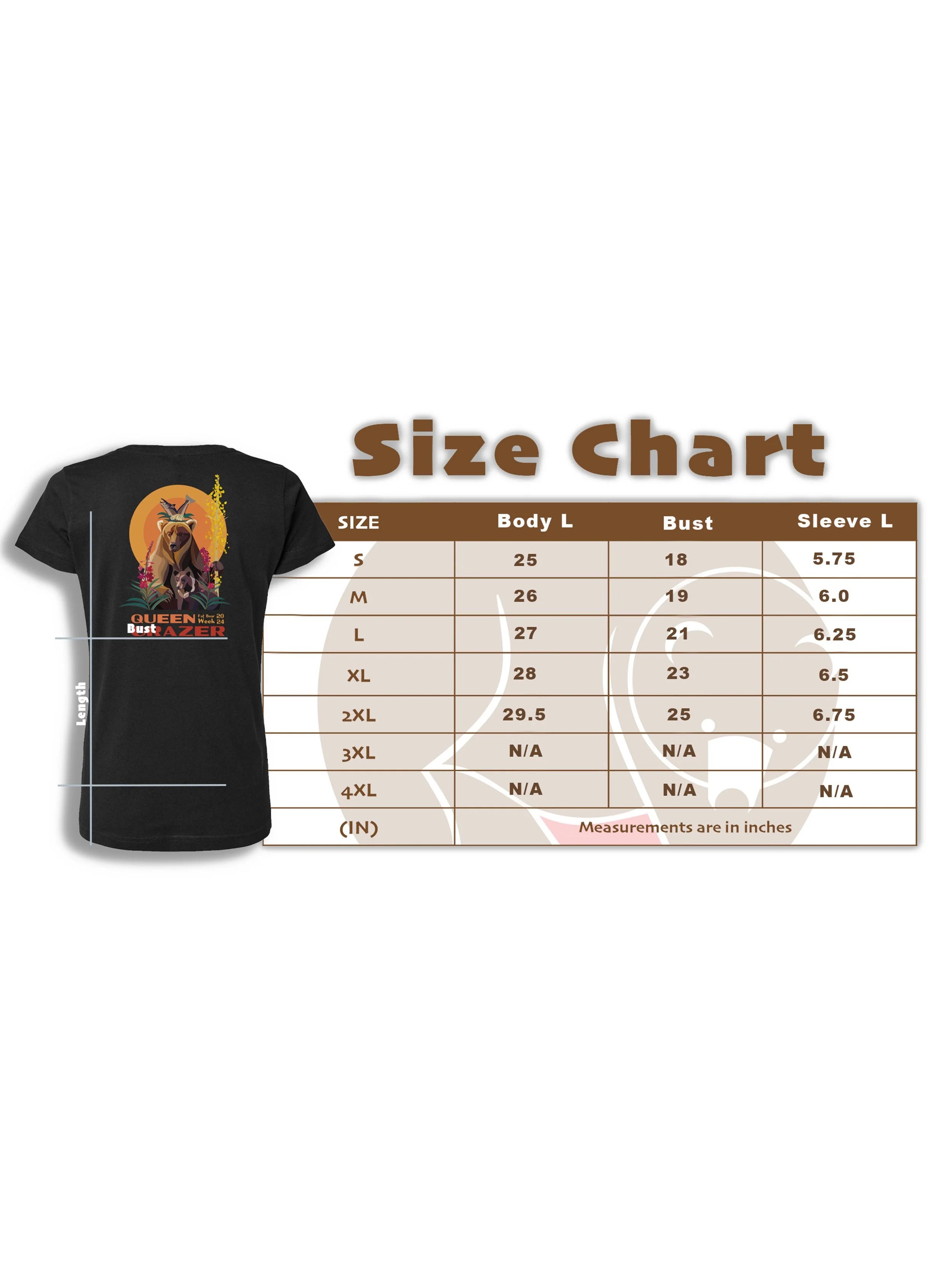 2024 Fat Bear Champ T-shirt (Women's), view 3