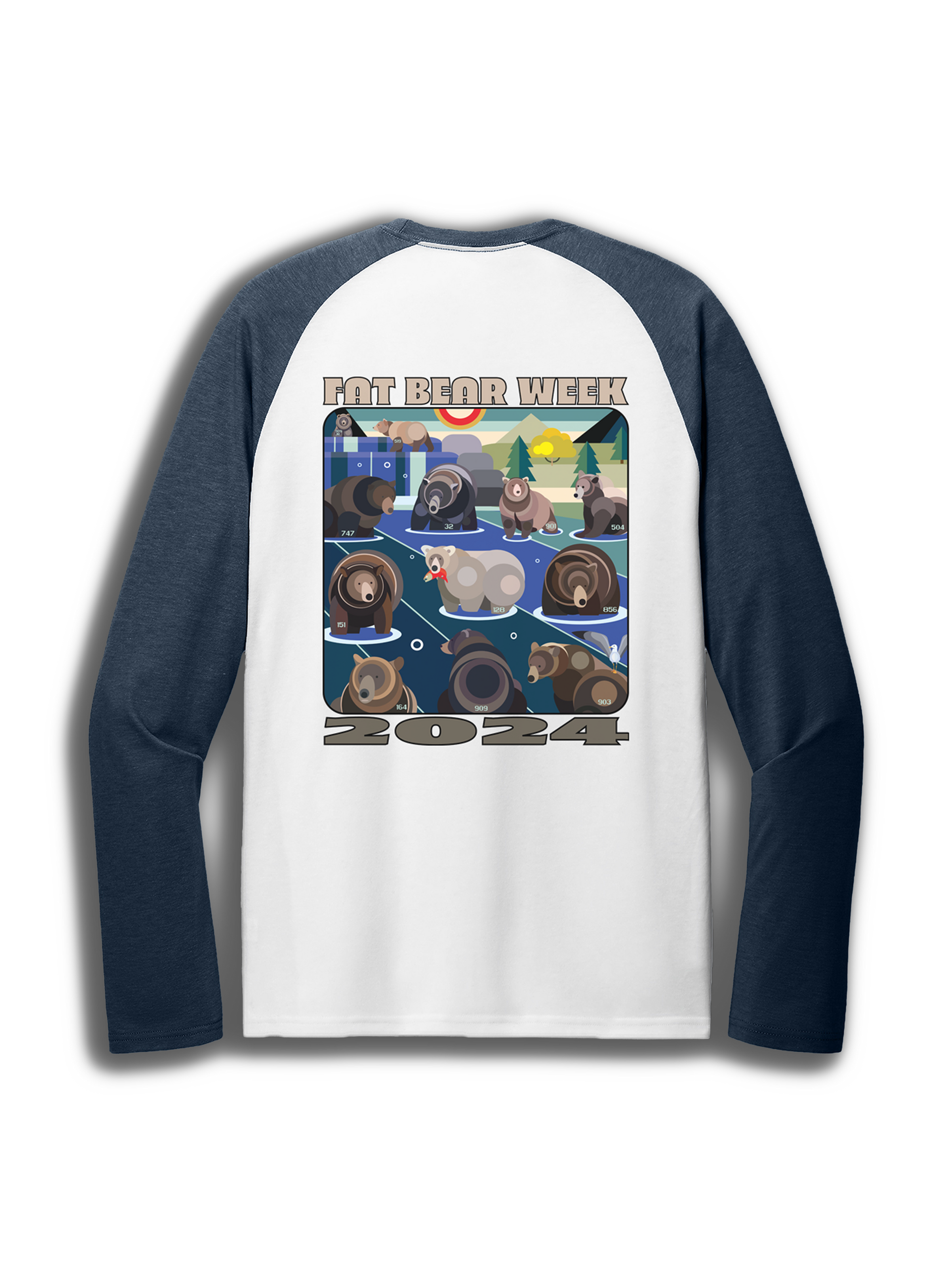 2024 Fat Bear Week I Voted Long-sleeve Shirt