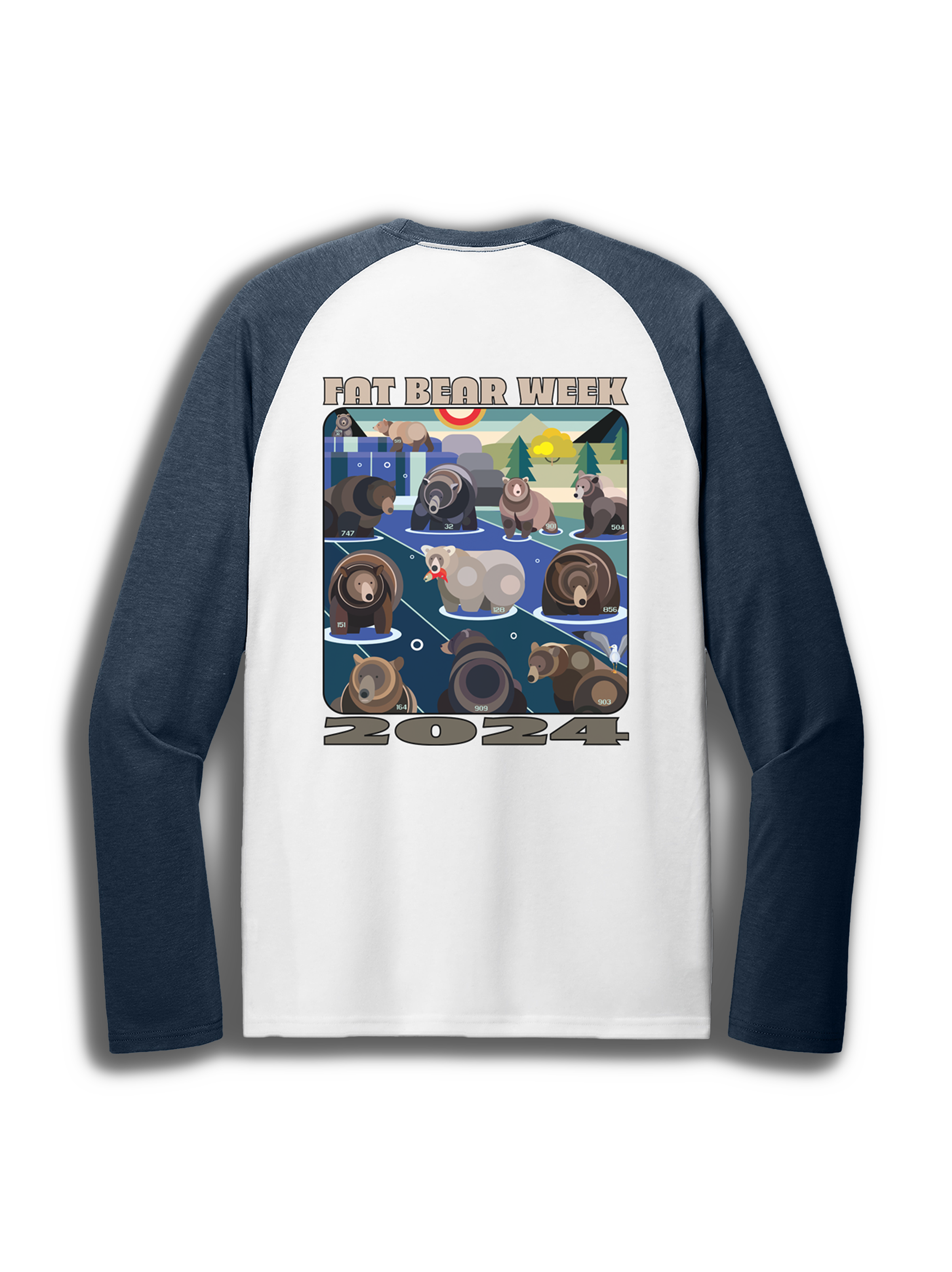 2024 Fat Bear Week I Voted Long-sleeve Shirt