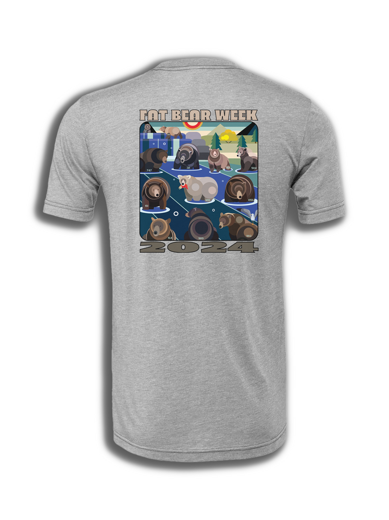 2024 Fat Bear Week I Voted T-shirt-1