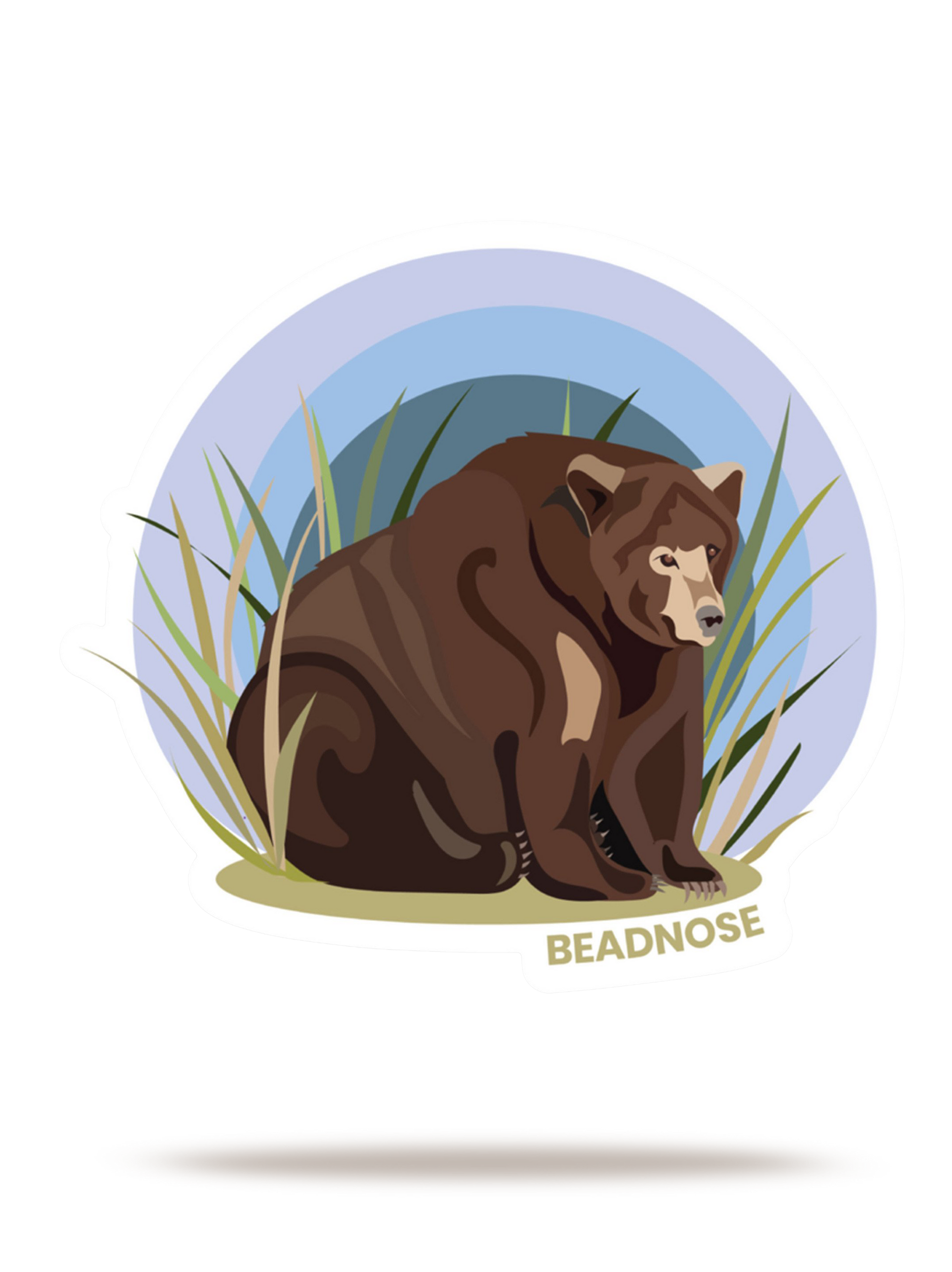 Sara Wolman Beadnose Sticker