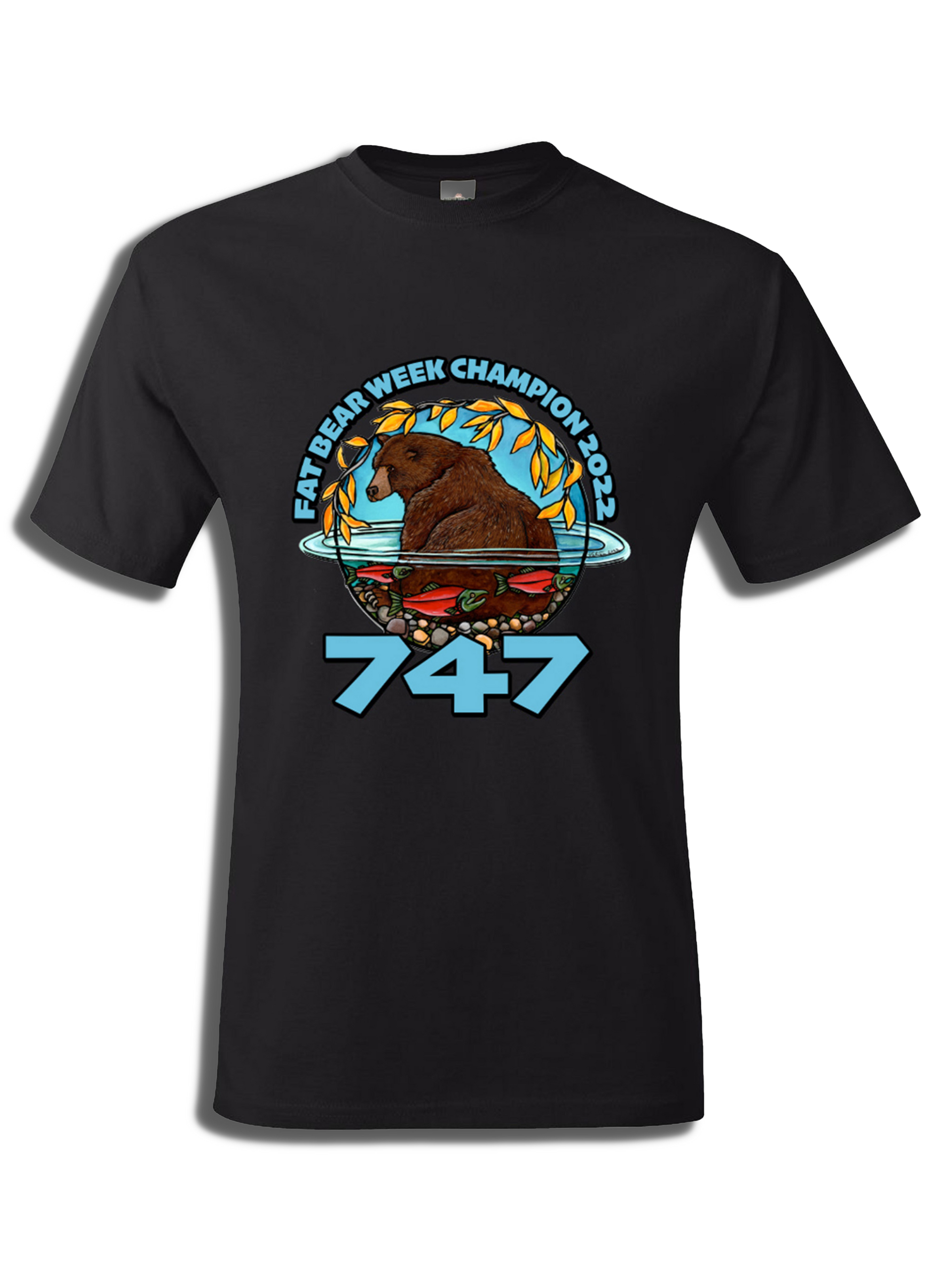 Limited Edition 2022 Fat Bear Champ T-shirt, view 2