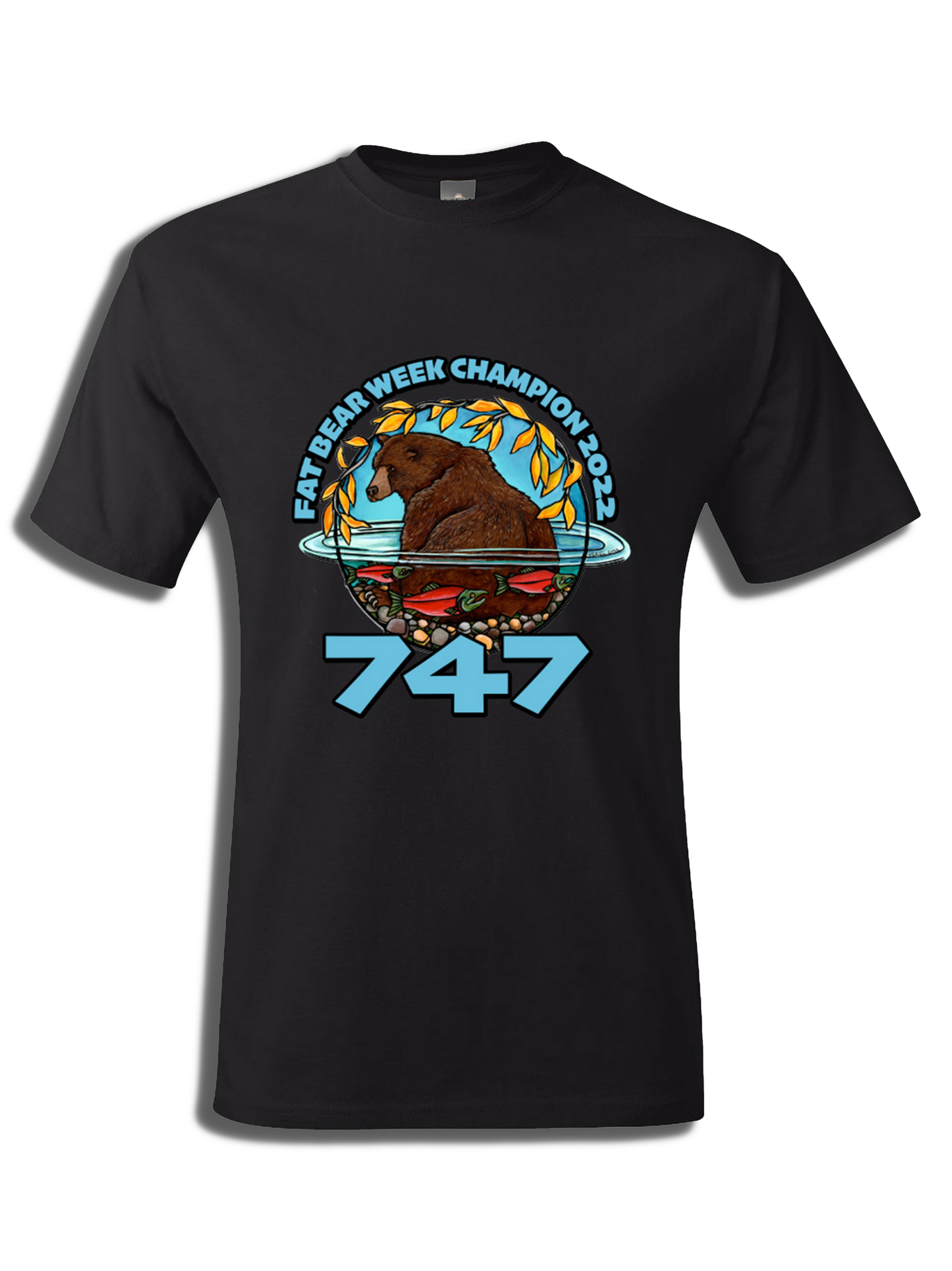 Limited Edition 2022 Fat Bear Champ T-shirt, view 2