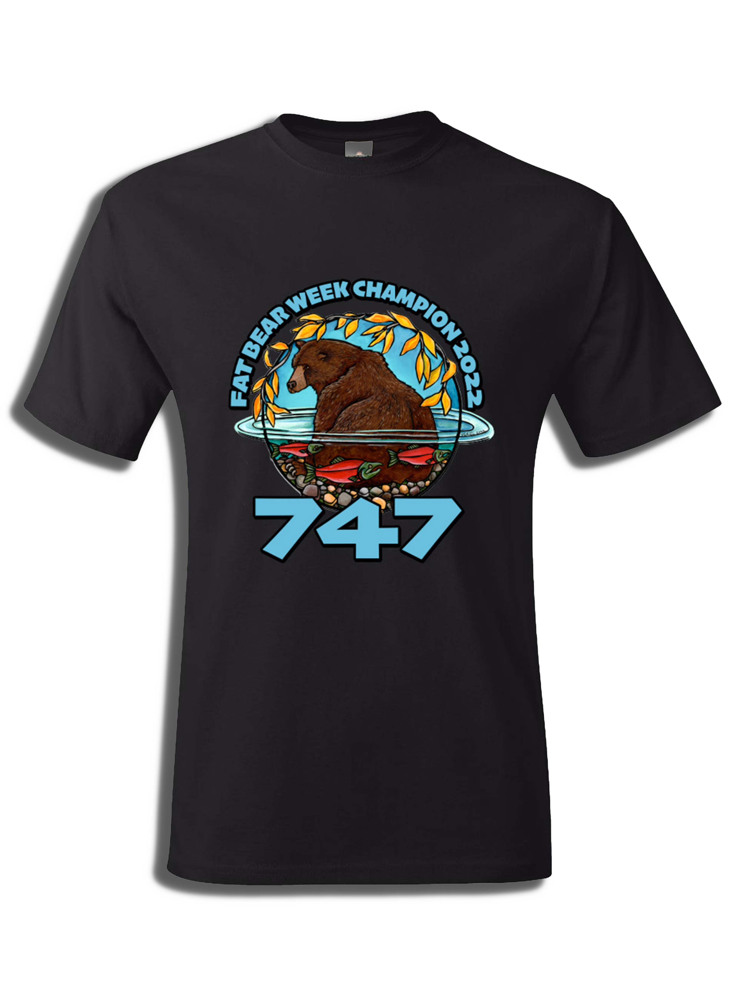 Limited Edition 2022 Fat Bear Champ T-shirt, view 2