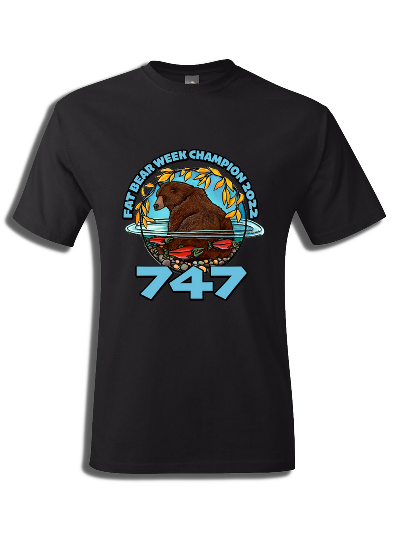 Limited Edition 2022 Fat Bear Champ T-shirt, view 2