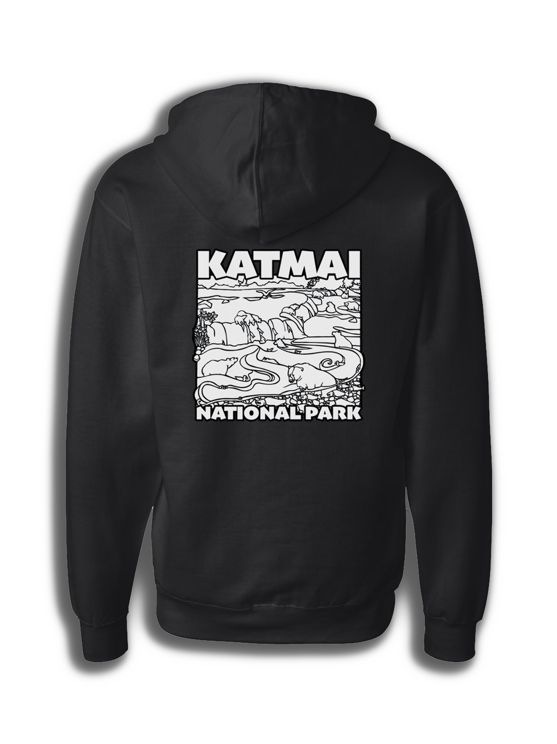 Katmai Brooks Falls Hoodie-1