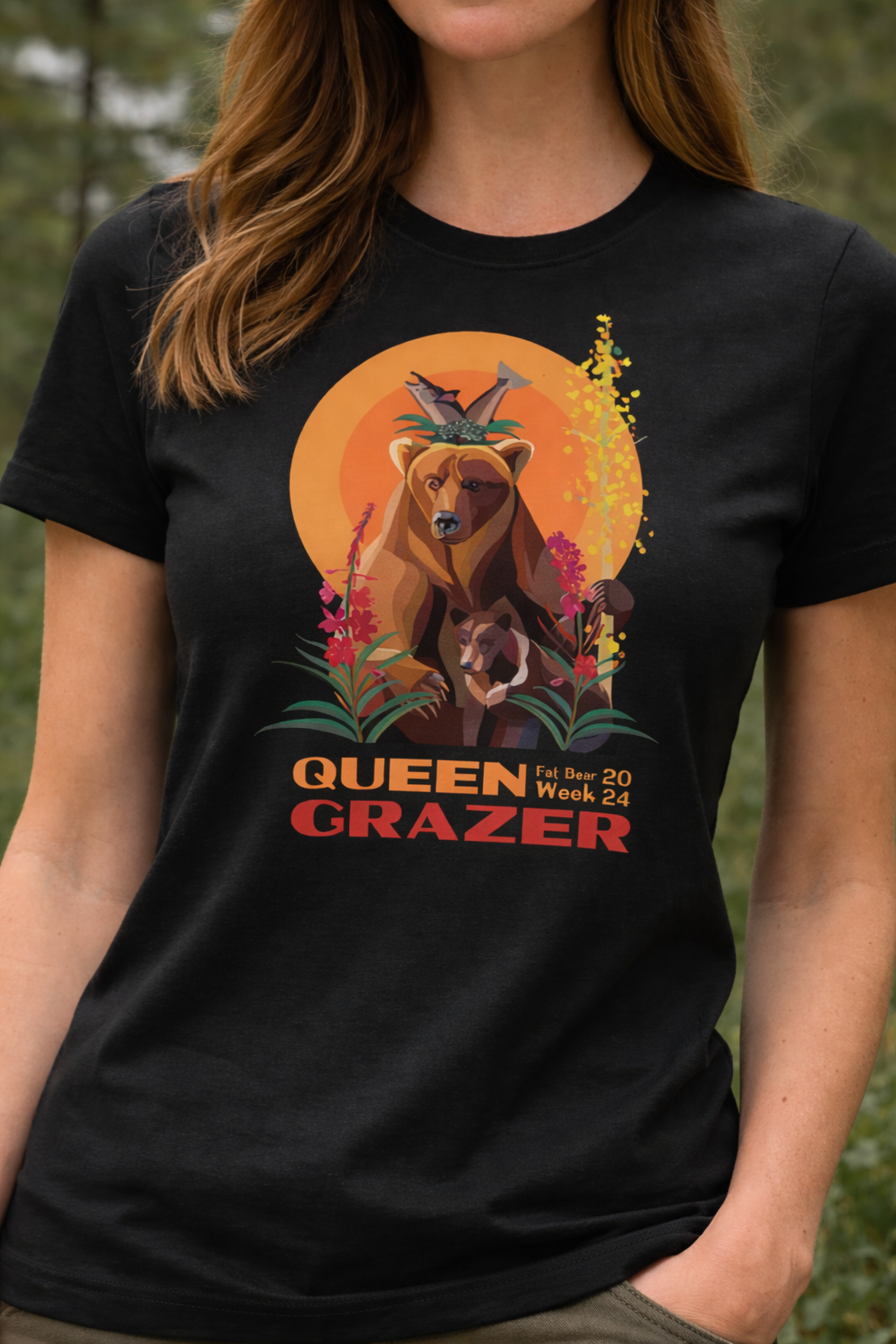 2024 Fat Bear Champ T-shirt (Women's), view 4