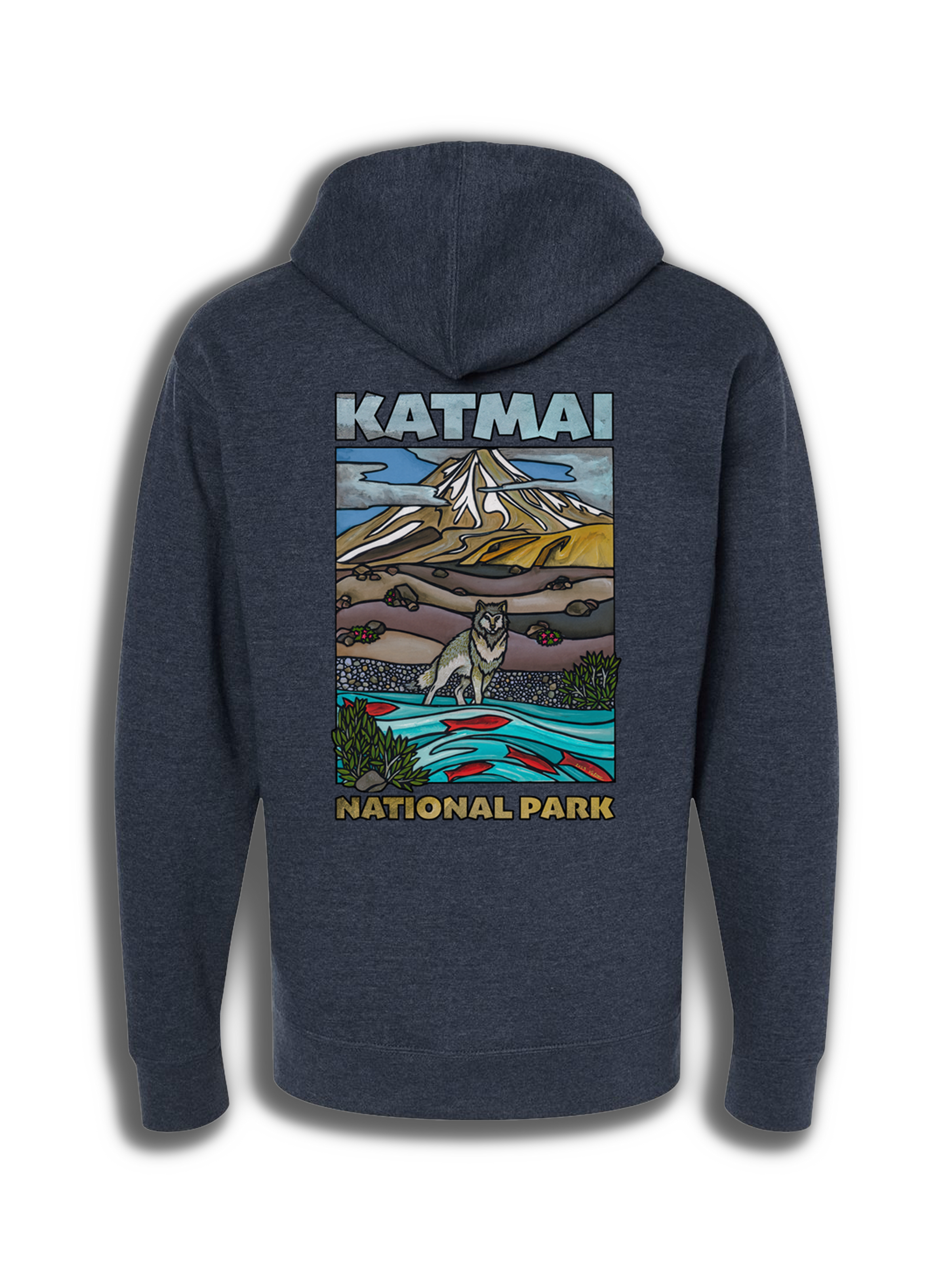 Katmai Valley Wolf Hoodie-1