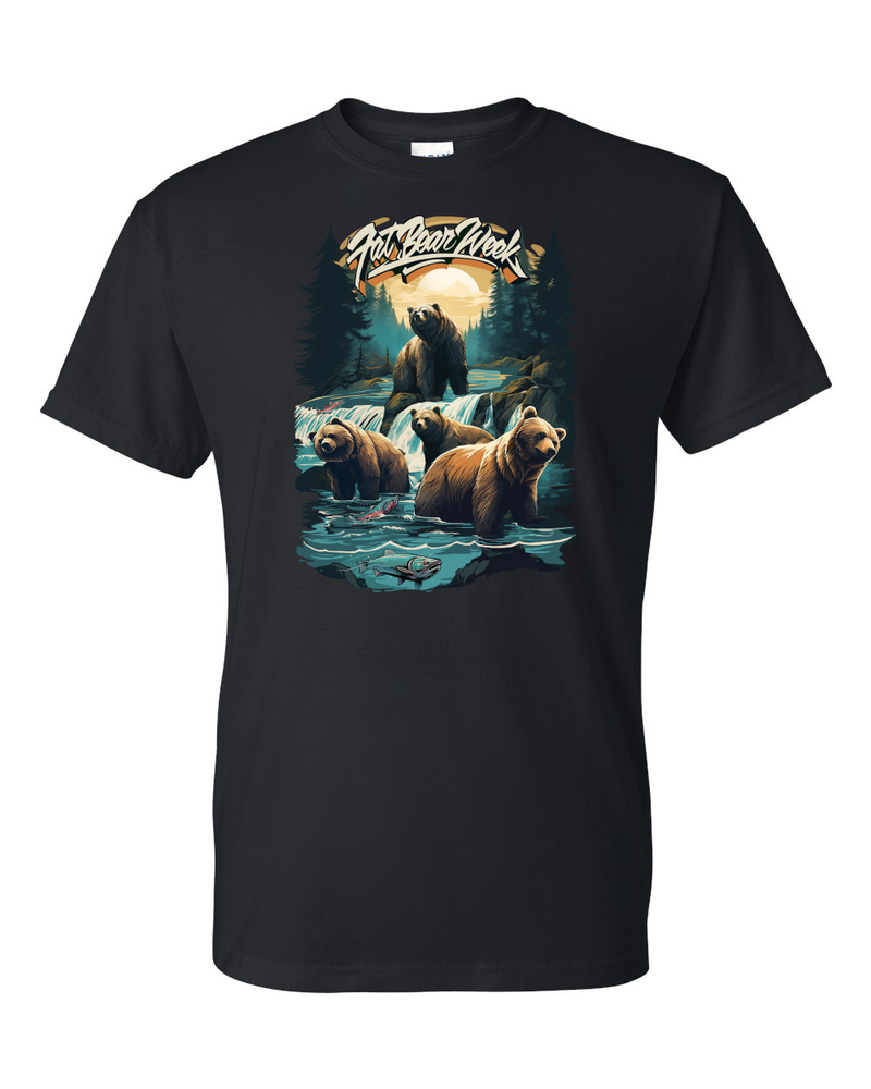 Limited Edition 2023 Fat Bear Week T-shirt, view 3
