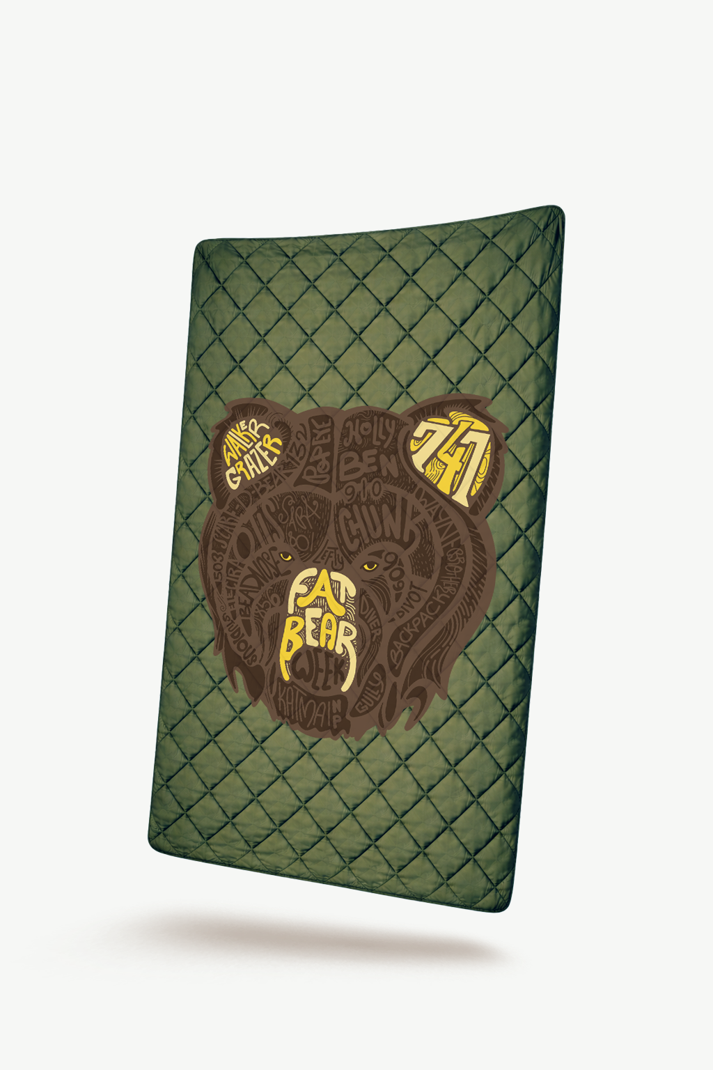 Katmai Legends Quilted Blanket