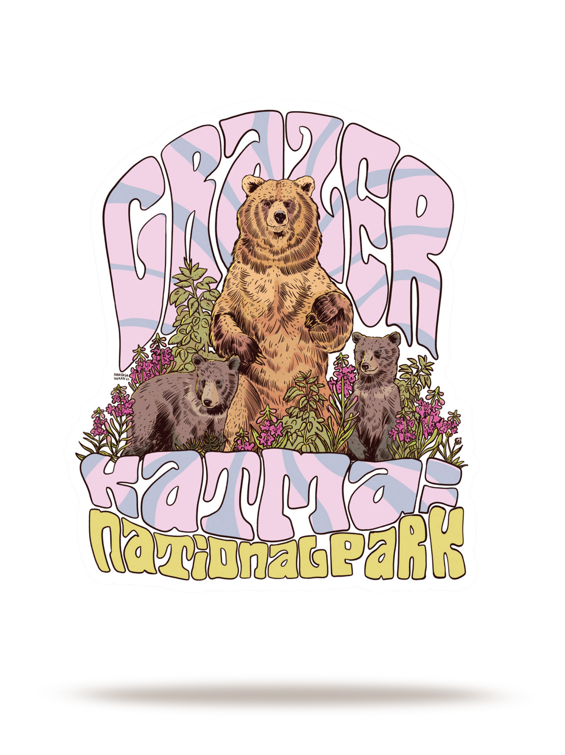 Anastasia Ward 128 Grazer Sticker-1