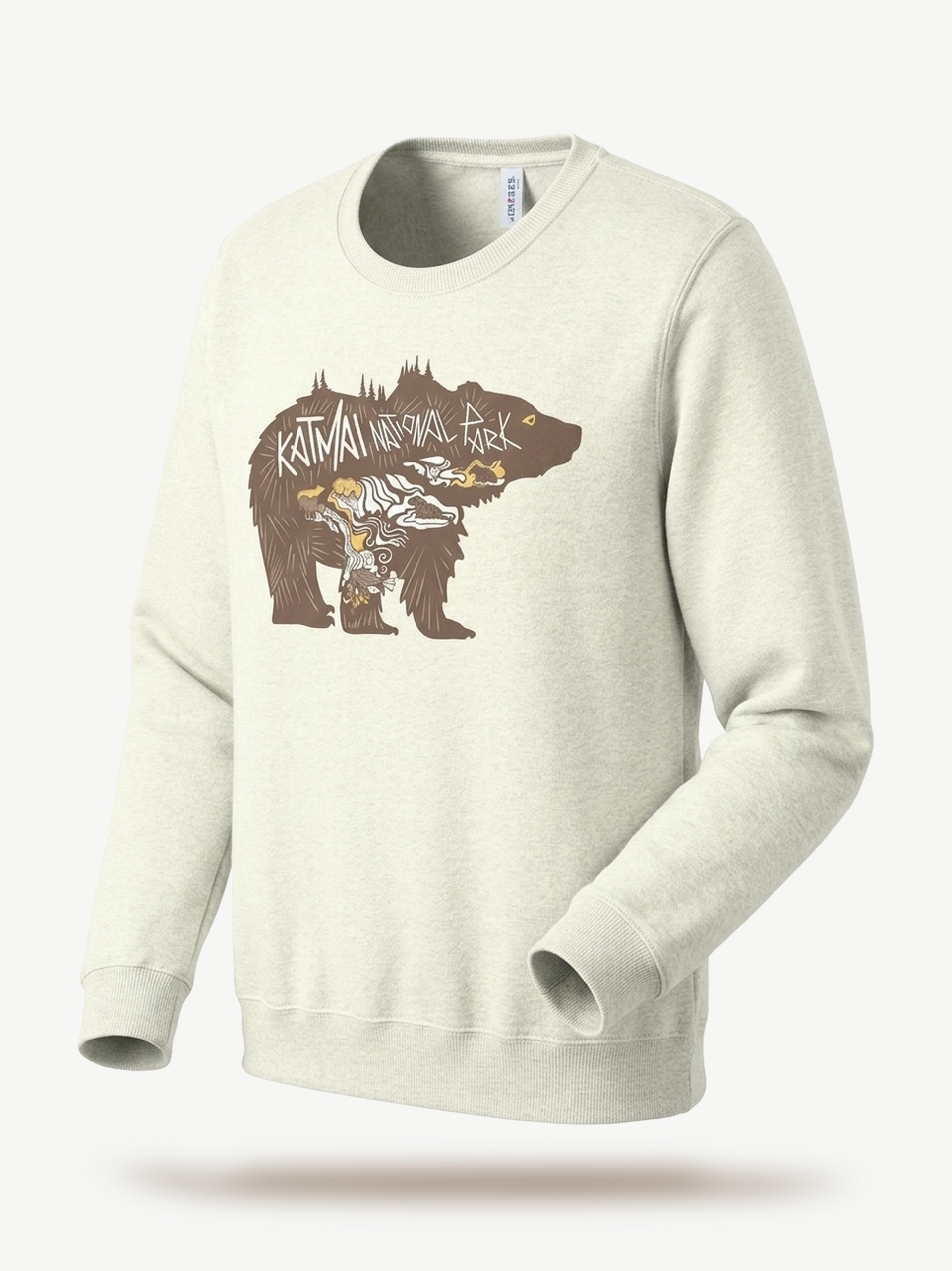 Katmai Bear Crewneck