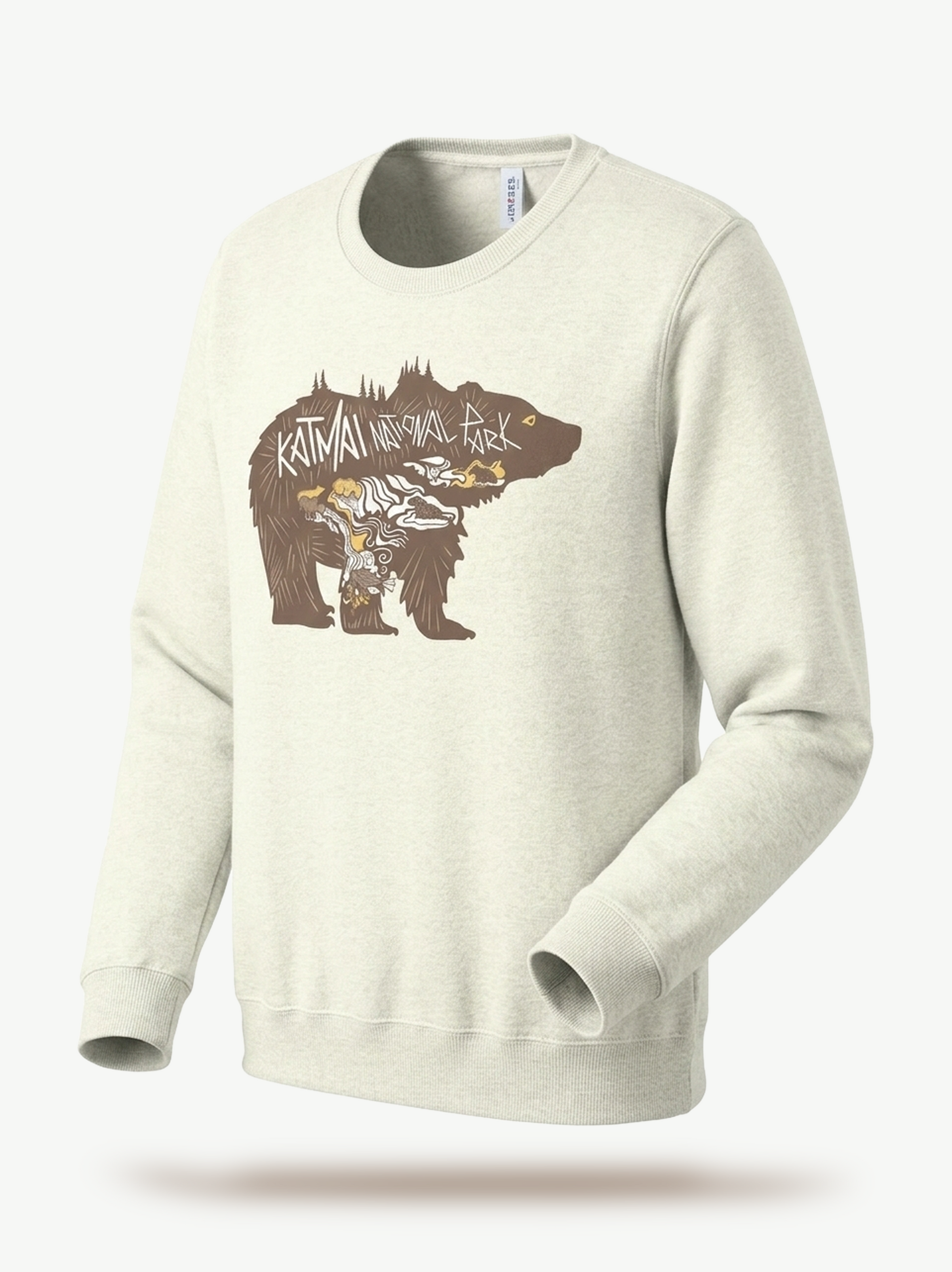Katmai Bear Crewneck-1
