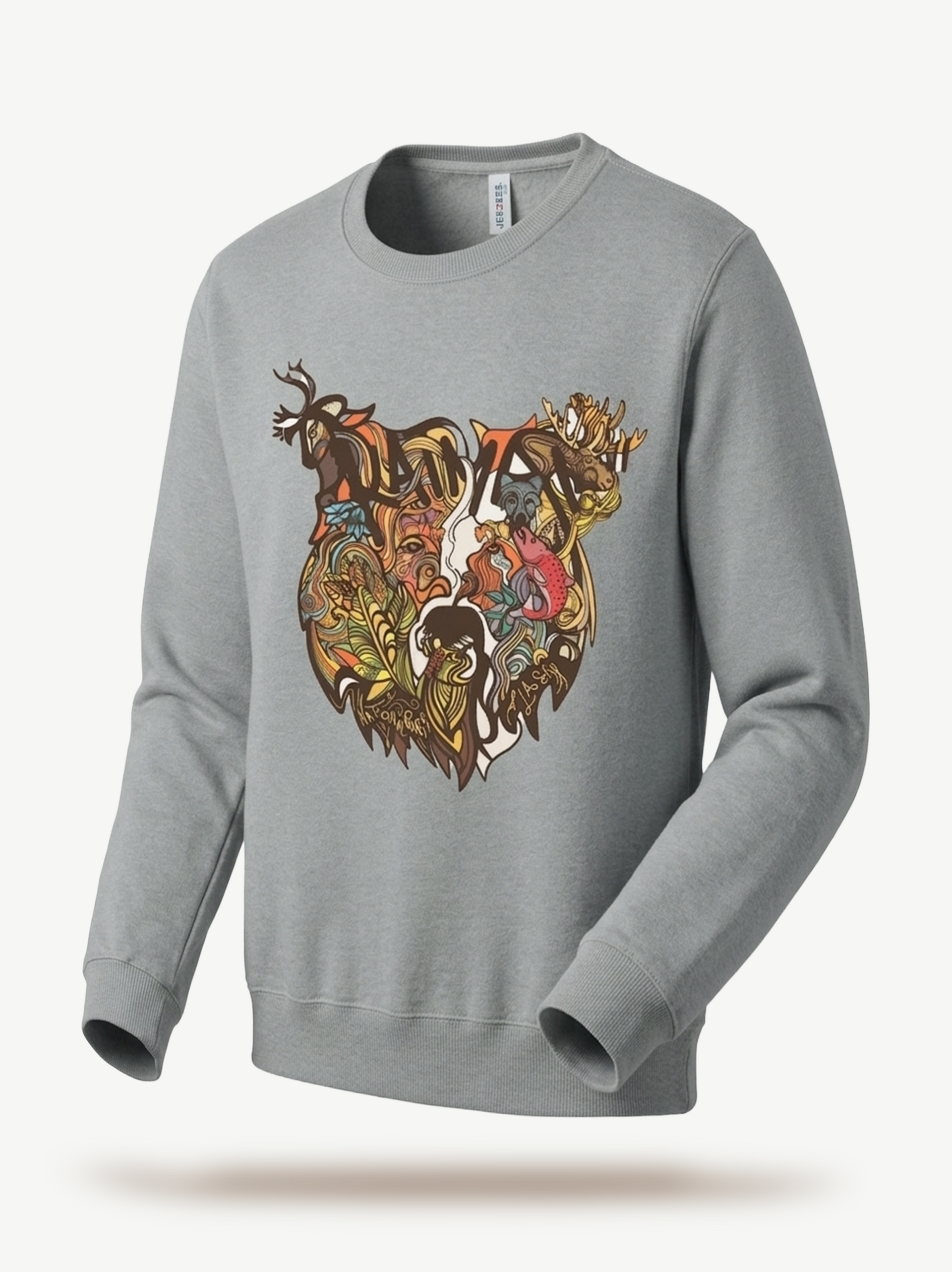 Katmai Wildlife Bear Crewneck