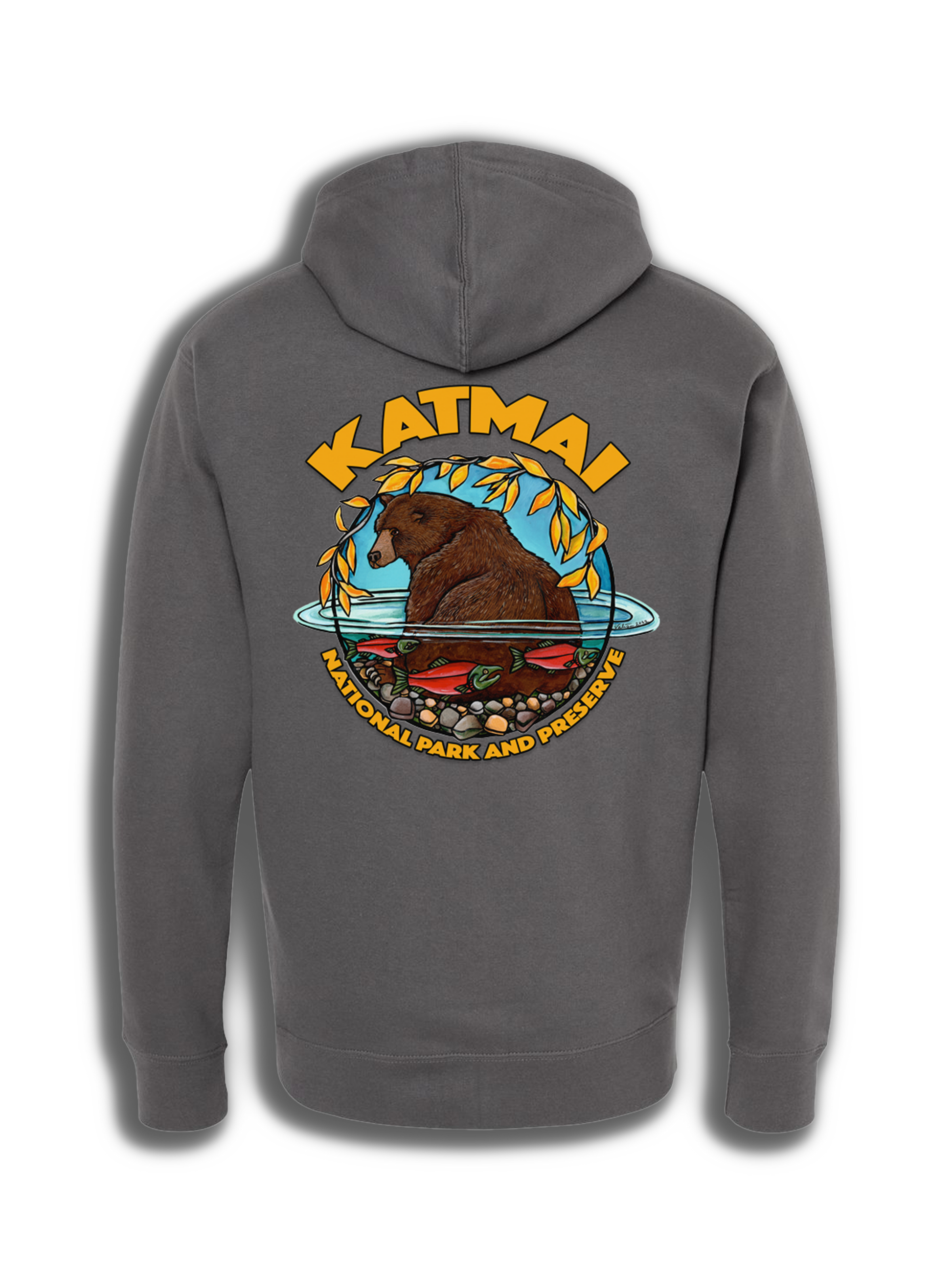 Katmai Fat Bear 747 Hoodie-1