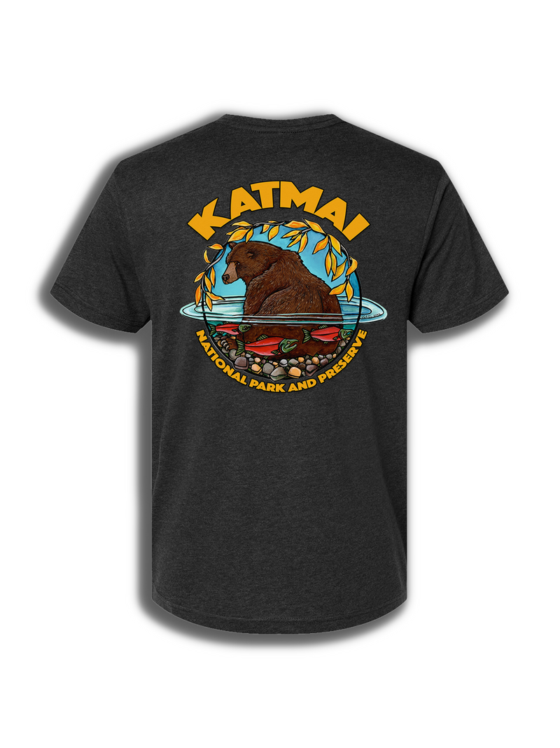 Katmai Fat Bear 747 T-shirt-1