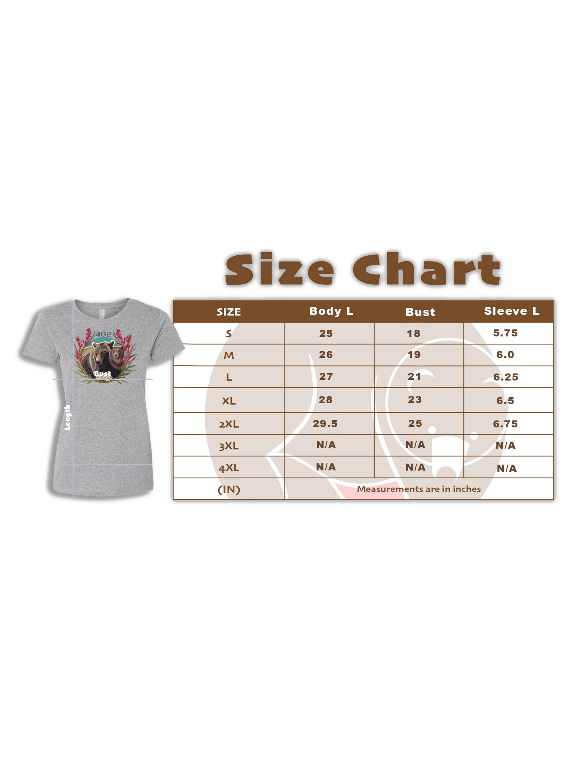 Commemorative Bear 402 T-shirt (Women's), view 5