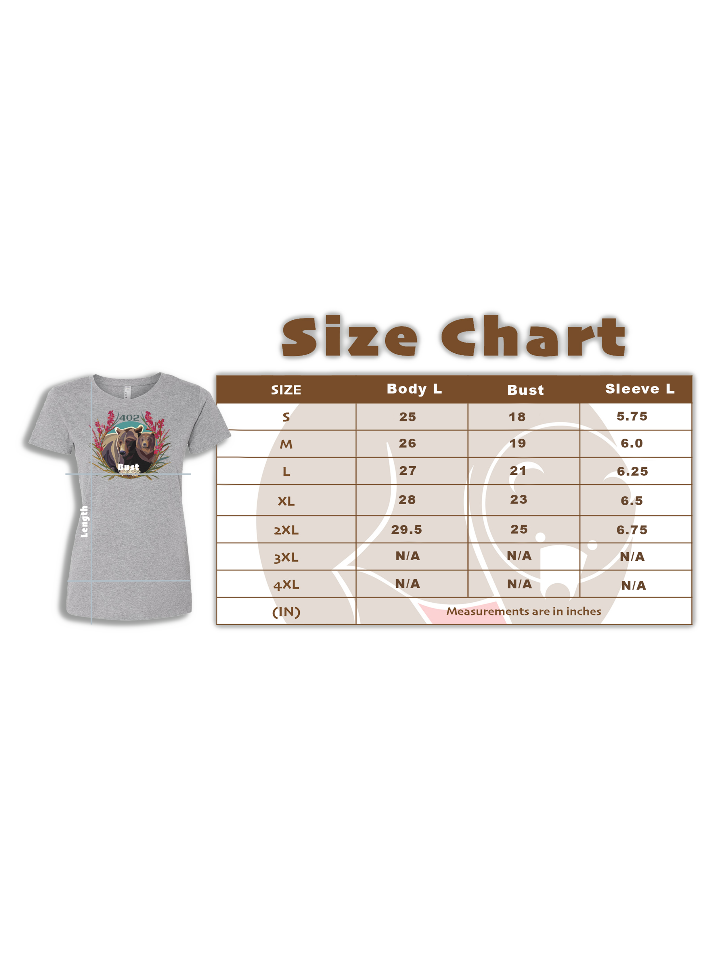 Commemorative Bear 402 T-shirt (Women's), view 5
