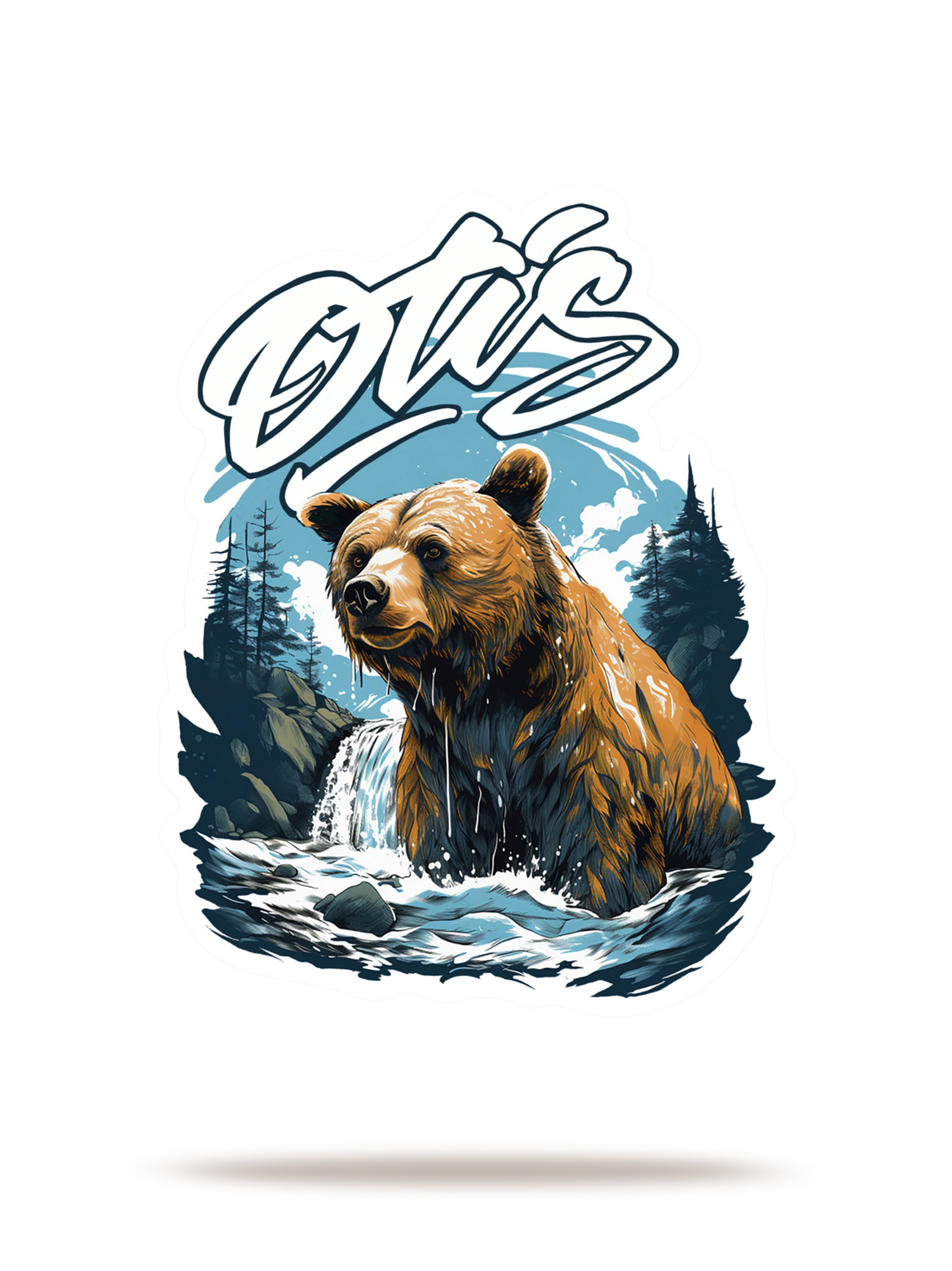 Noah Baker Young Otis Sticker-1