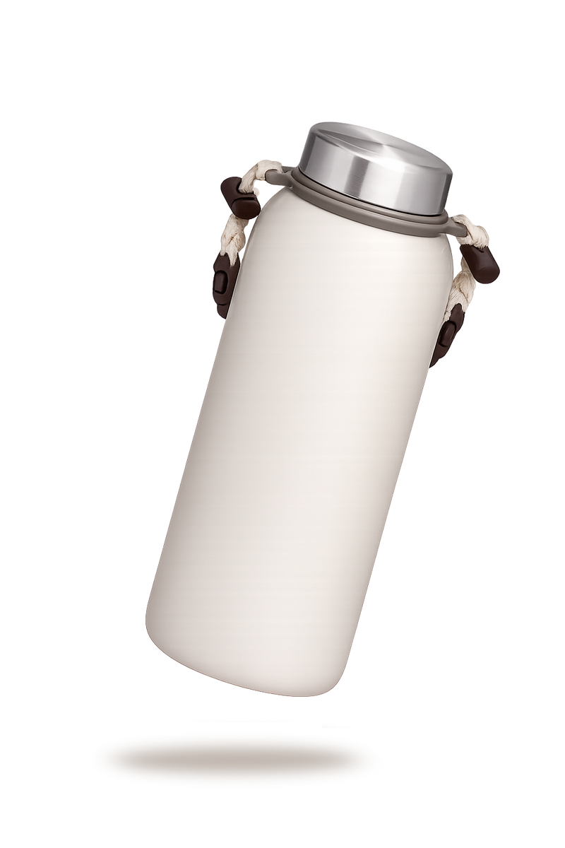 Sunset Bear Insulated Water Bottle-2